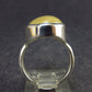 Fine Rutilated Quartz Silver Ring from Brazil - 6.76 Grams - Size 6.5