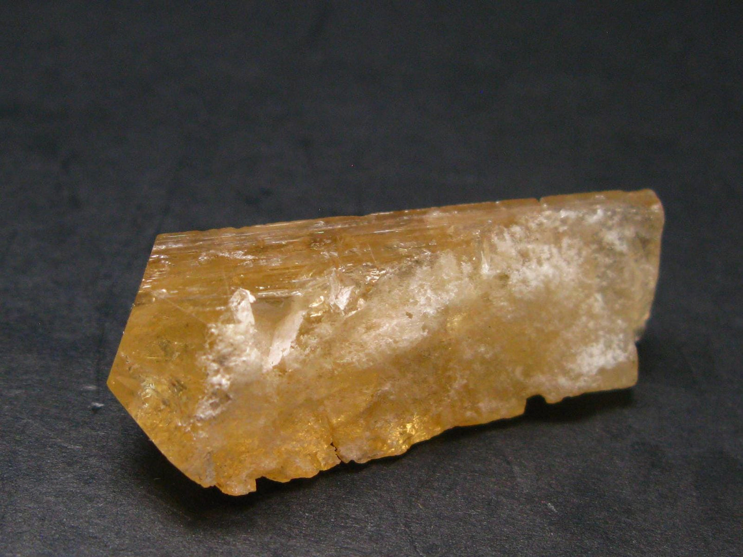 Imperial Topaz Crystal From Brazil - 1.5" - 10.94 Grams