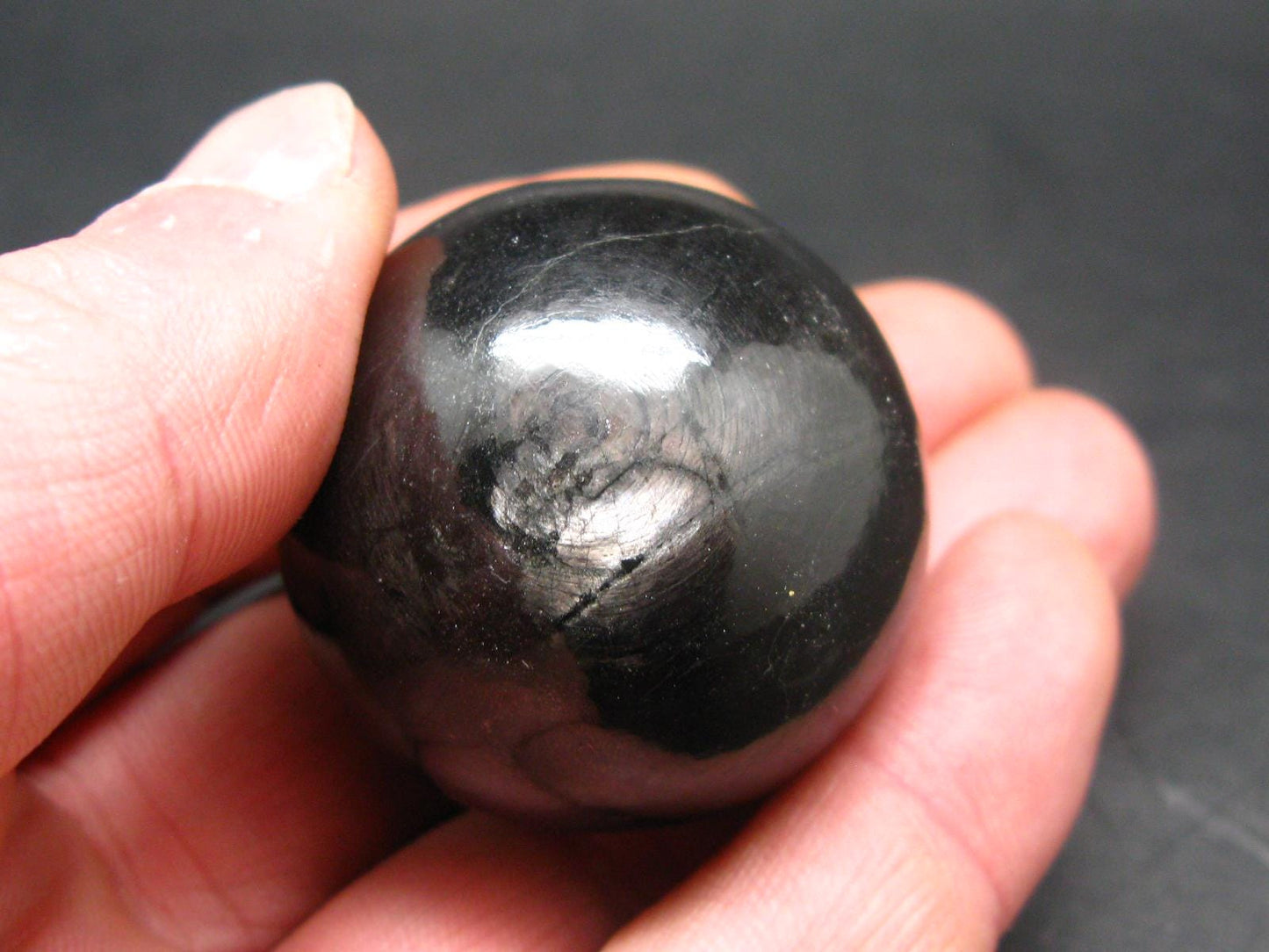 Hypersthene Sphere Ball From Canada - 1.5" - 95.6 Grams