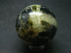 Green Apatite sphere from Russia - 71 Grams - 1.4"