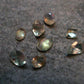 Lot of 8 Alexandrite Chrysoberyl Cut Facetted Gems From Russia - 1.00 Carats Combined