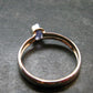 Tanzanite (Zoisite) Sterling Silver Ring - 1.78 Grams - Size 8