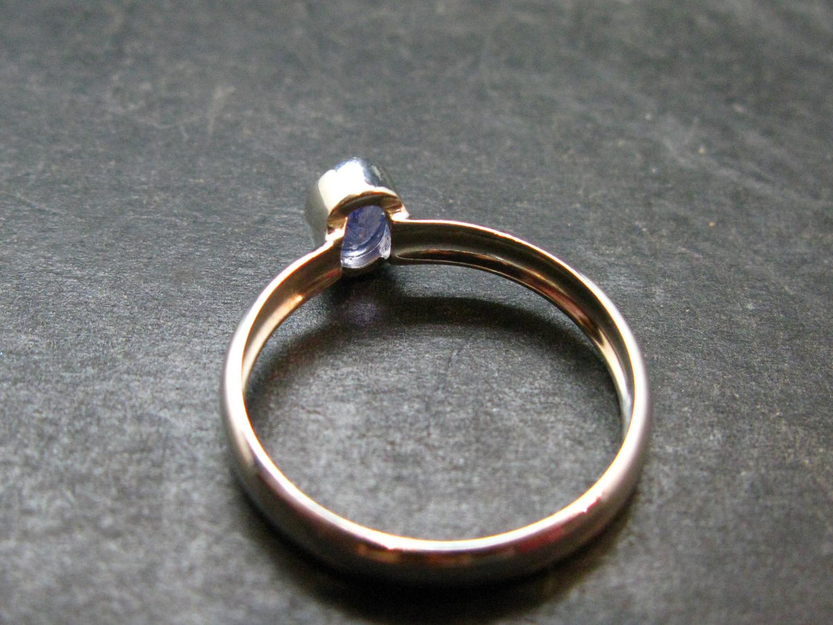 Tanzanite (Zoisite) Sterling Silver Ring - 1.78 Grams - Size 8