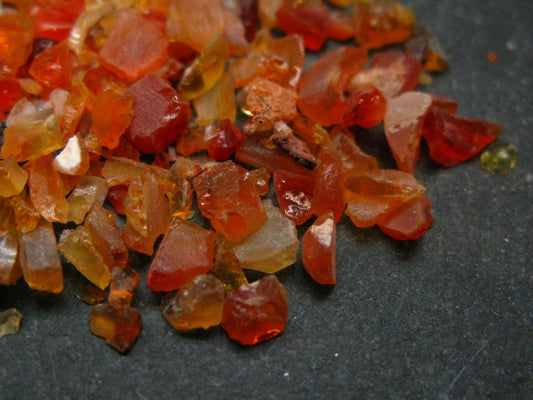 Lot of Fire Opal Pieces and Offcuts From Mexico - 26.08 Carats