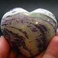 Very Rare Large Kammererite Chrome Clinochlore Heart From Turkey - 2.0" - 136.3 Grams