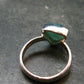 Extremely Rare Grandidierite Silver Ring From Madagascar - Size 6 - 2.63 Grams