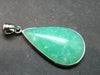 Chrysoprase Silver Pendant From Australia - 1.4" - 4.69 Grams