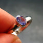 Tanzanite (Zoisite) Sterling Silver Ring - 1.78 Grams - Size 8