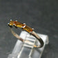 Citrine Sterling Silver Ring - Size 7 - 1.40 Grams