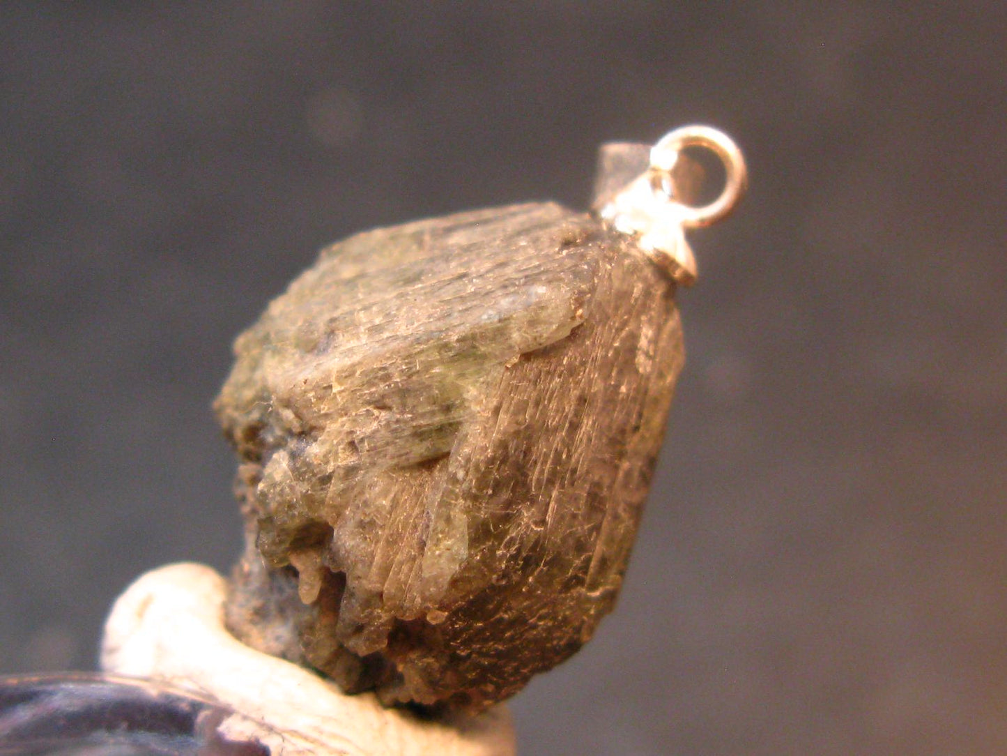 Natural Alexandrite Chrysoberyl Crystal Silver Pendant From Zimbabwe - 4.00 Grams