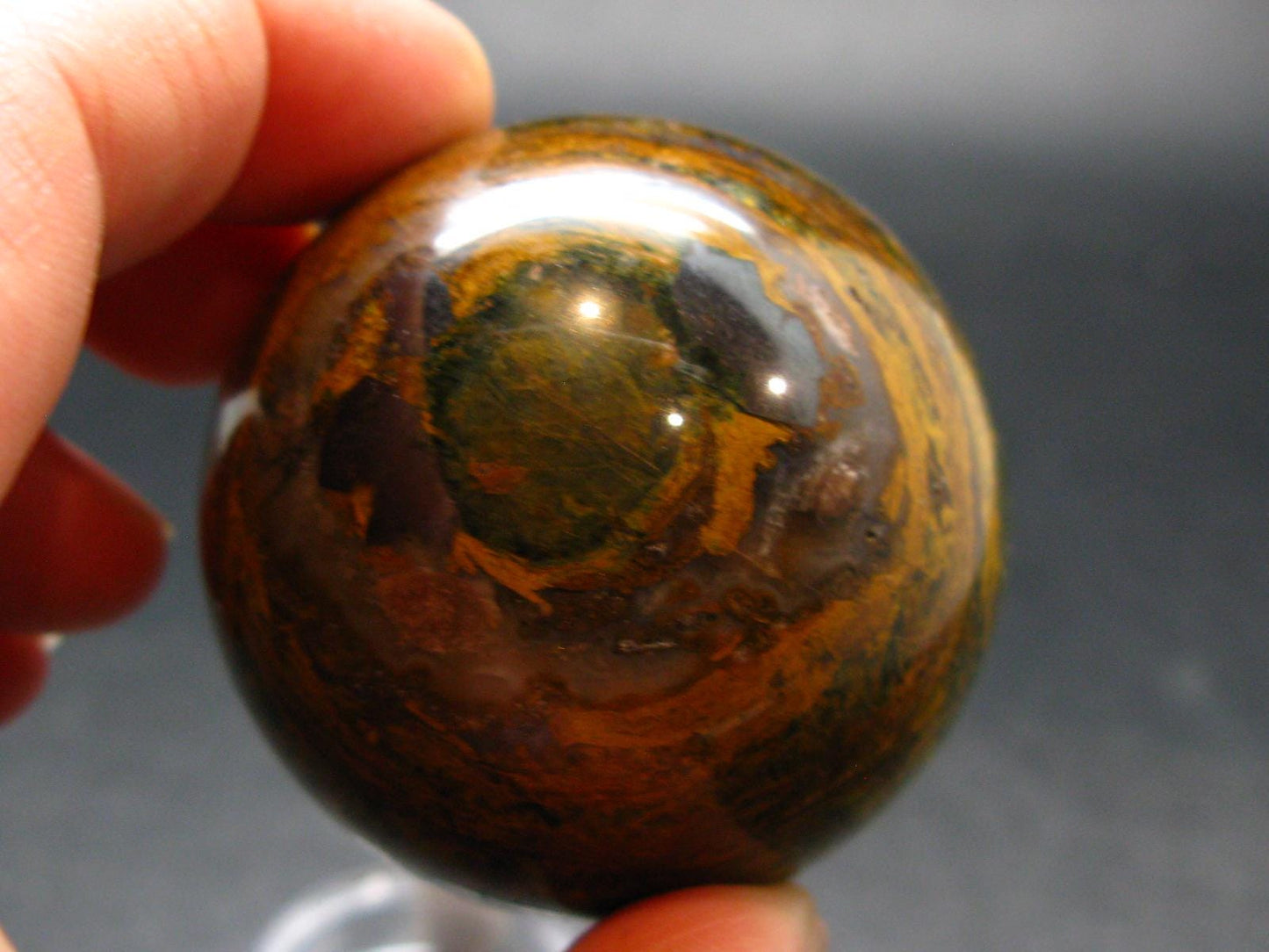 Pietersite Sphere From Namibia - 1.9" - 166.84 Grams