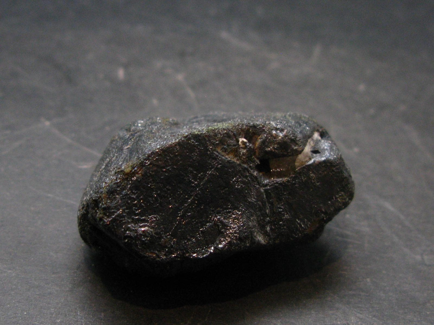 Alabandite Crystal From Tanzania - 46.69 Grams - 1.4"