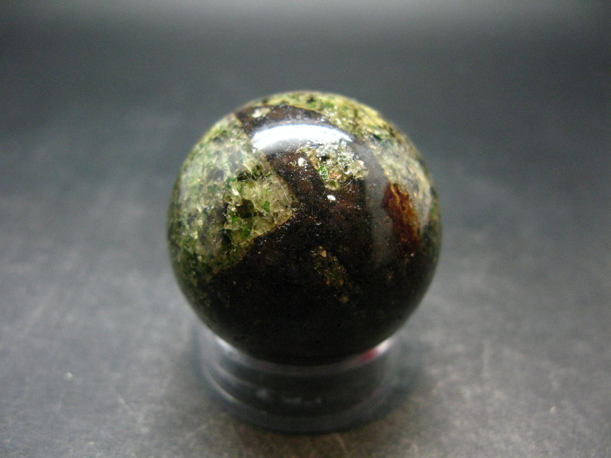 Peridot Olivine Sphere from Arizona, USA - 1.5" - 81.28 Grams
