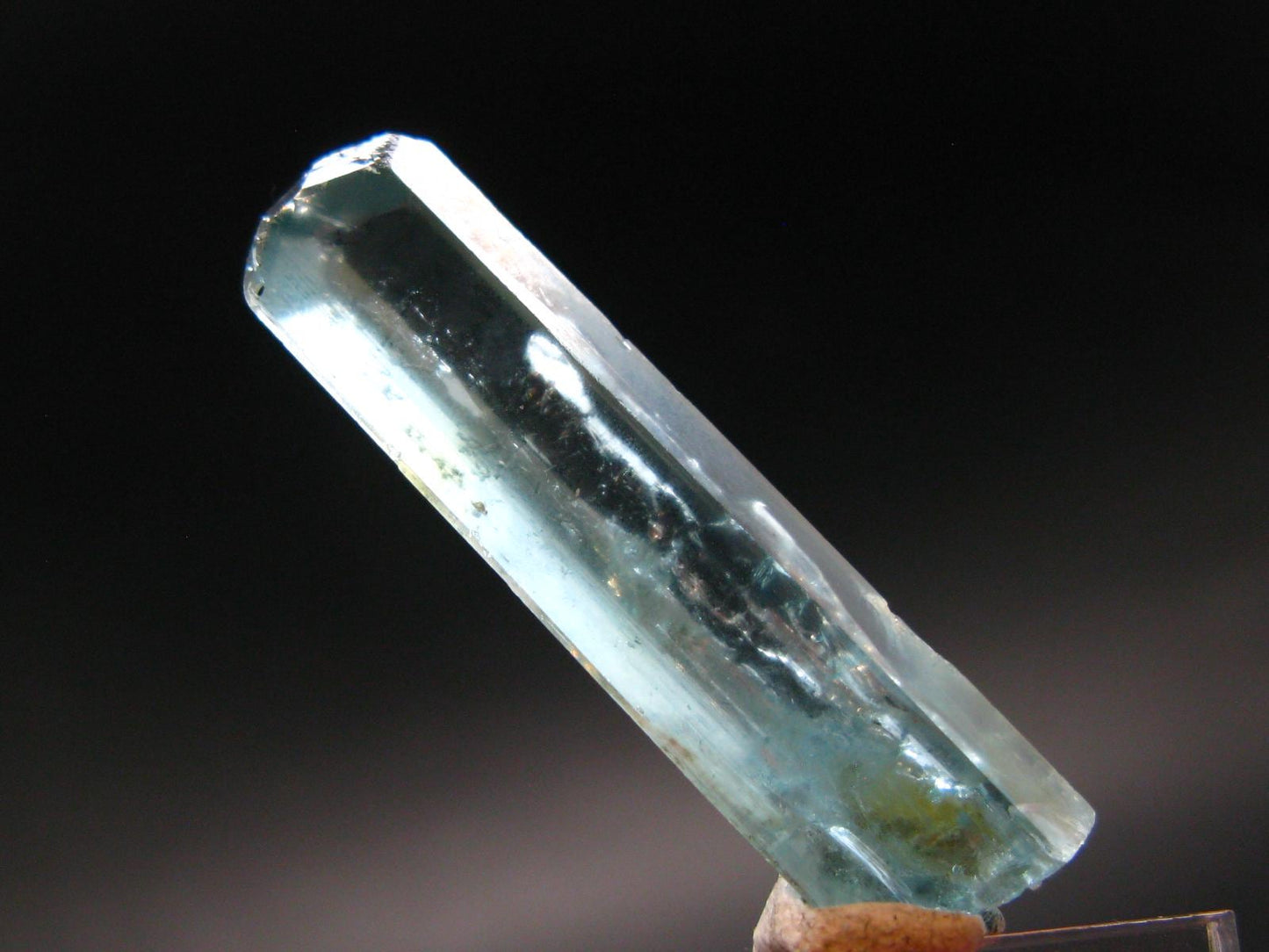 Gem Aquamarine Crystal Blue Beryl From Vietnam - 4.48 Grams - 1.5"