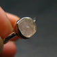 Phenakite Phenacite Crystal Silver Ring From Nigeria - Size 7 - 1.81 Grams