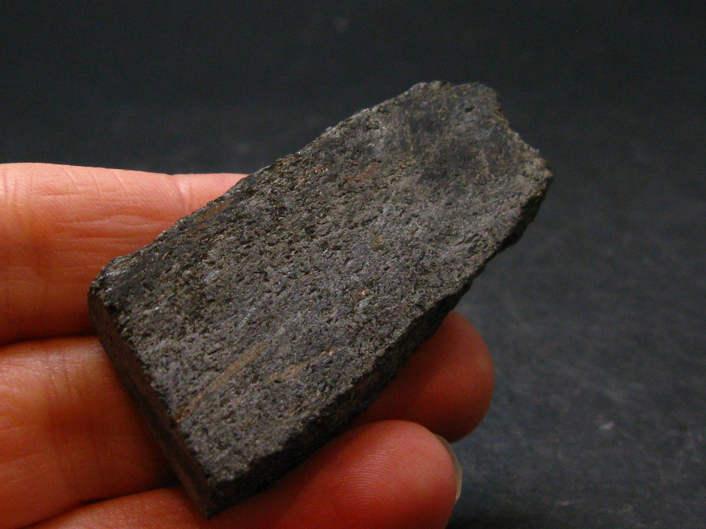 Rare Nuumite Nuummite Slab From Greenland - 23.61 Grams - 1.9"