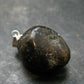 Very Rare Sterling Silver Nuumite Nuummite Pendant From Greenland - 1.0" - 5.0 Grams