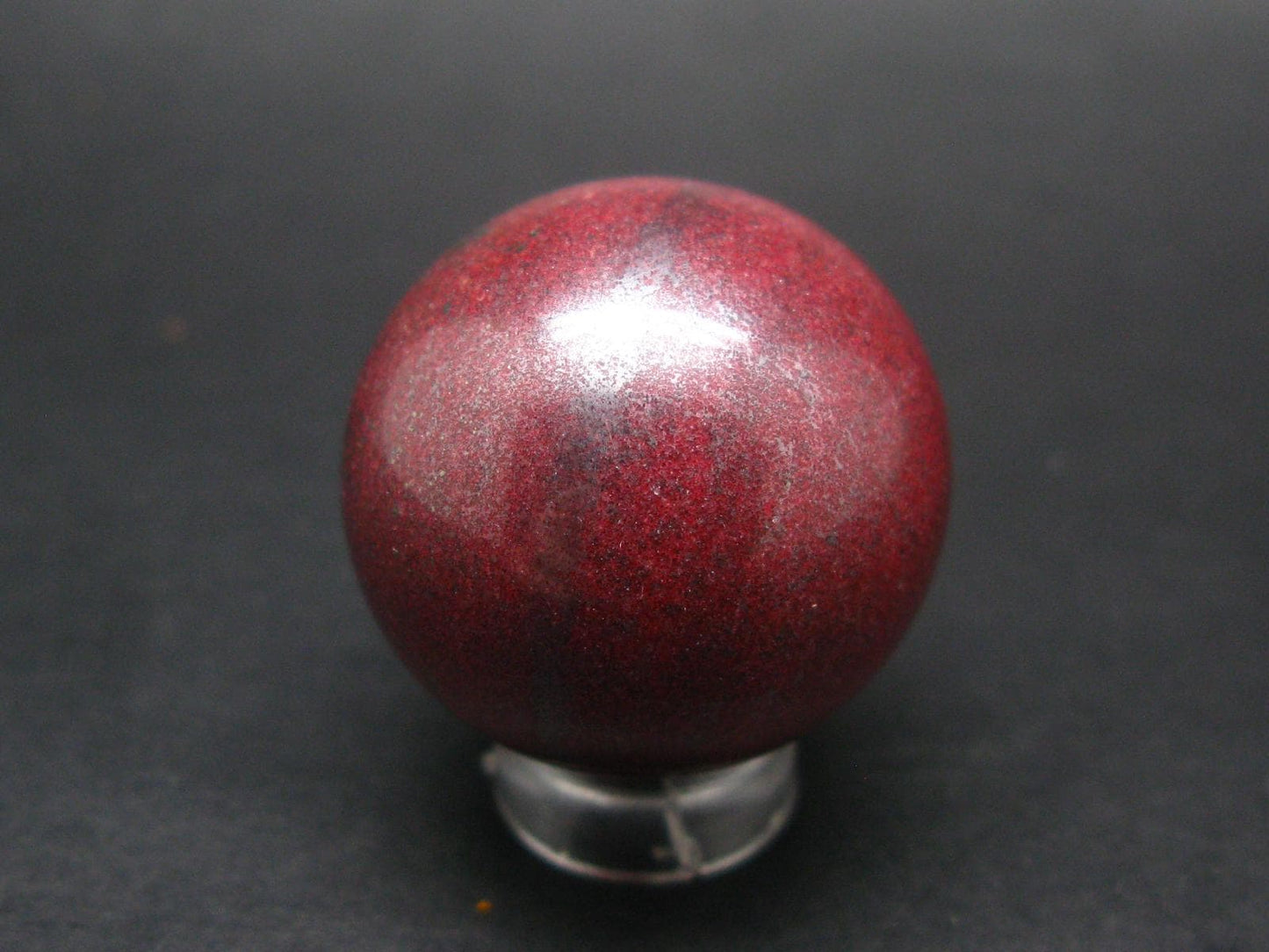 Large Cinnabar Ball Sphere from Spain - 58.5 Grams - 1.2"