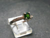 Modern Style Design!! Natural Faceted Intense Forest Green Chrome Diopside 925 Sterling Silver Ring - 1.92 Grams - Size 7.25