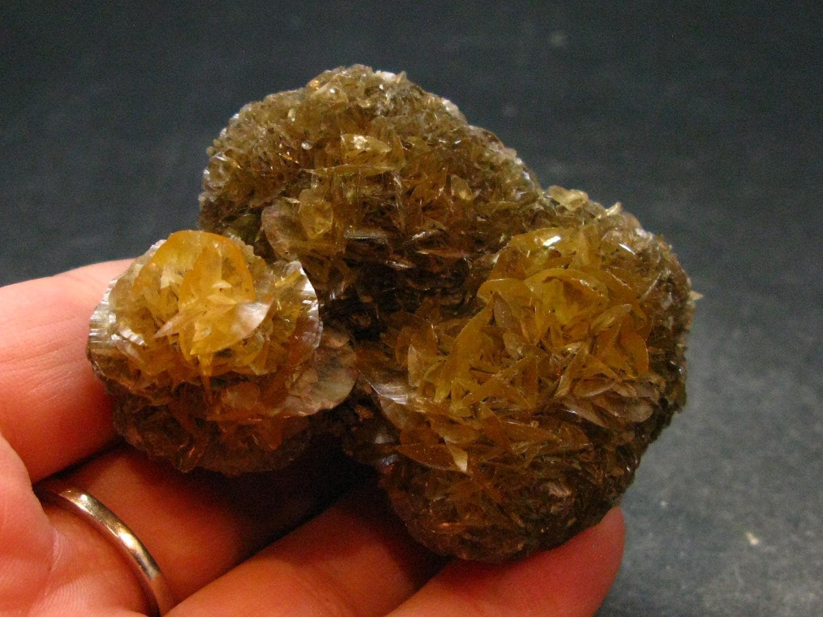 Amazing Fluorescent Gypsum Cluster from Canada - 2.0" - 63.20 Grams