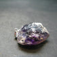Rare Brandenberg Brandberg Amethyst Quartz Silver Pendant From Namibia - 1.1" - 6.68 Grams
