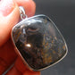 Natural Pietersite Polished Silver Pendant from Namibia - 1.4" - 8.91 Grams