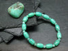 Chrysoprase Genuine Bracelet ~ 7 Inches ~ 10mm Barrel Beads