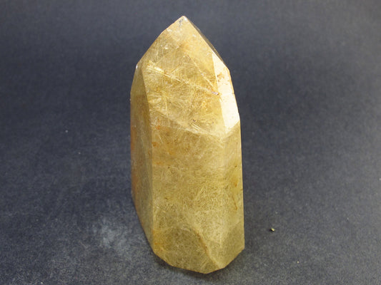 Large Polished Rutilated Quartz Crystal from Brazil - 2.4" - 111 Grams
