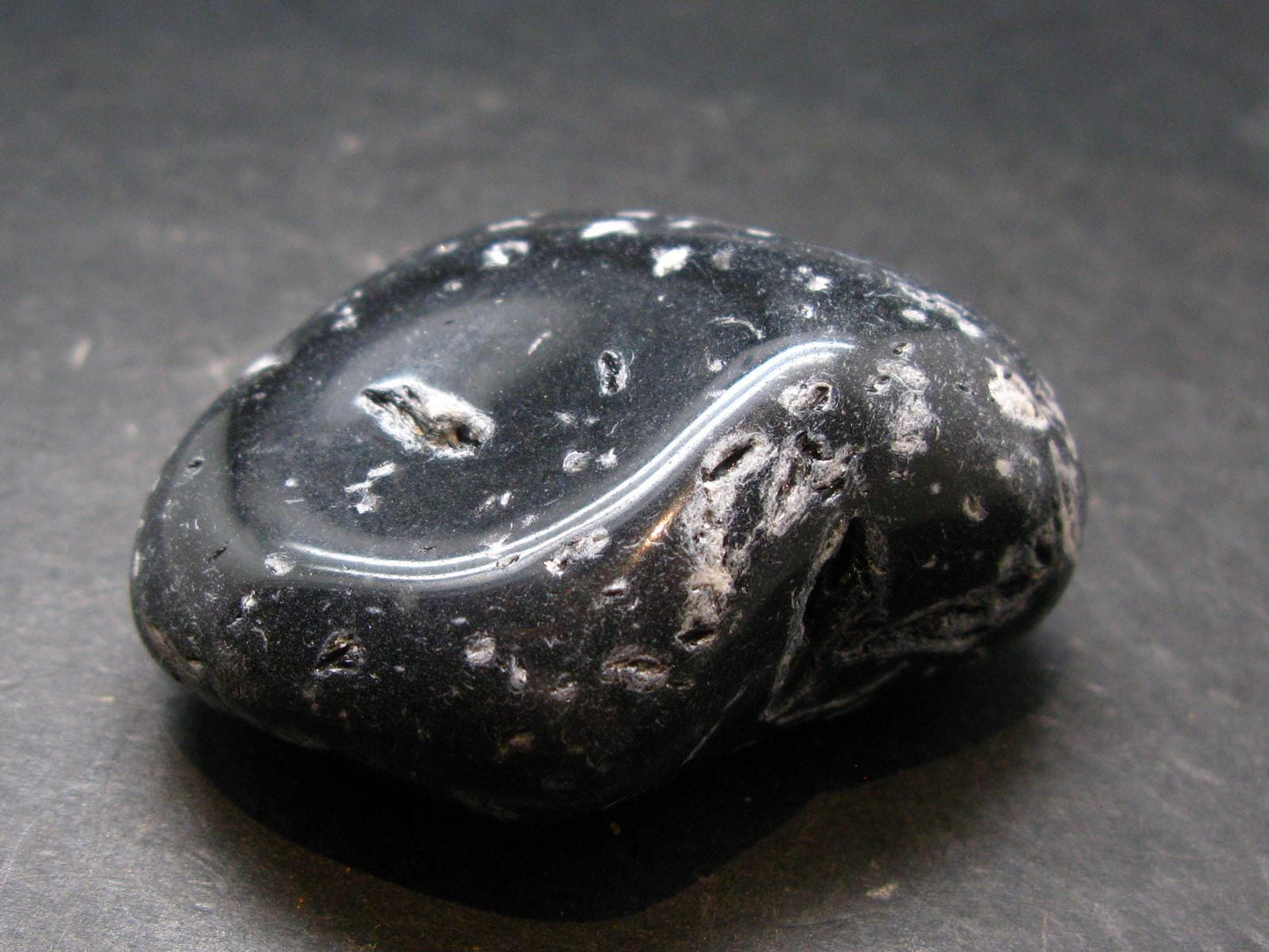 Cintamani Pearl of Fire Tumbled Stone from Indonesia - 2.3" - 87.21 Grams