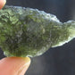Rare Moldavite Tektite Raw Piece From Czech Republic - 1.4" - 5.4 Grams
