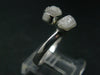 Amblygonite Silver Ring From Brazil - 2.33 Grams - Adjustable size