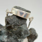 Alexandrite Adjustable Bracelet Raw Color Change Stone Silver Slider Bracelet June Birthstone Gift