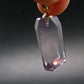 Amethyst Sterling Silver Gold Plated Pendant From Brazil - 1.4" - 6.05 Grams