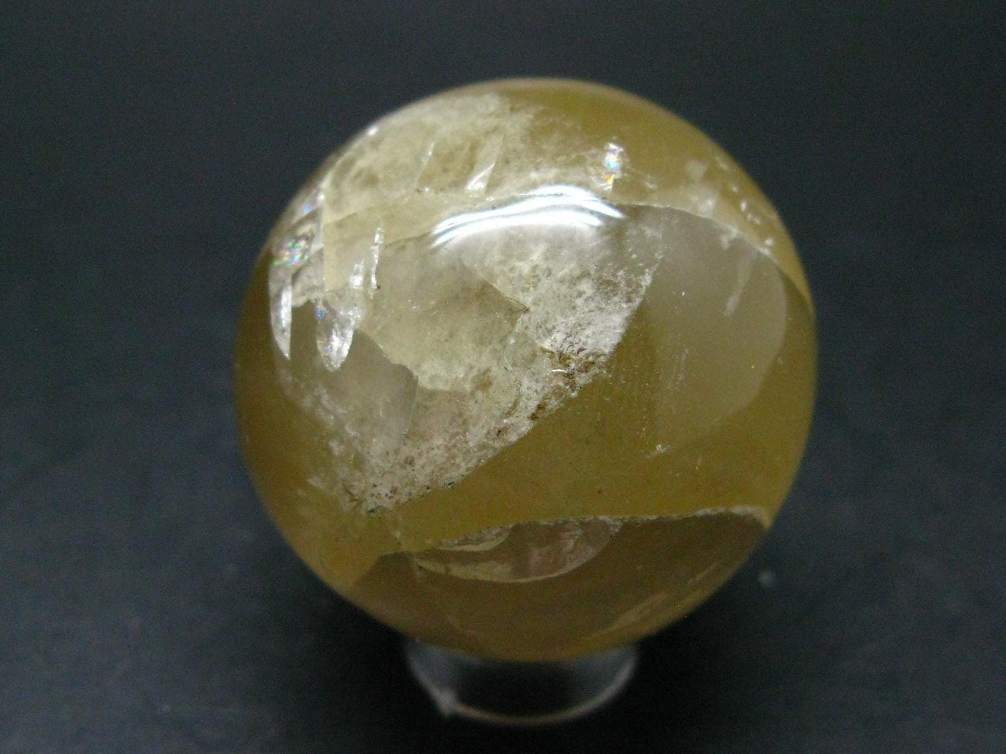 Rare Golden Scapolite Sphere Ball from Afghanitan - 1.5"