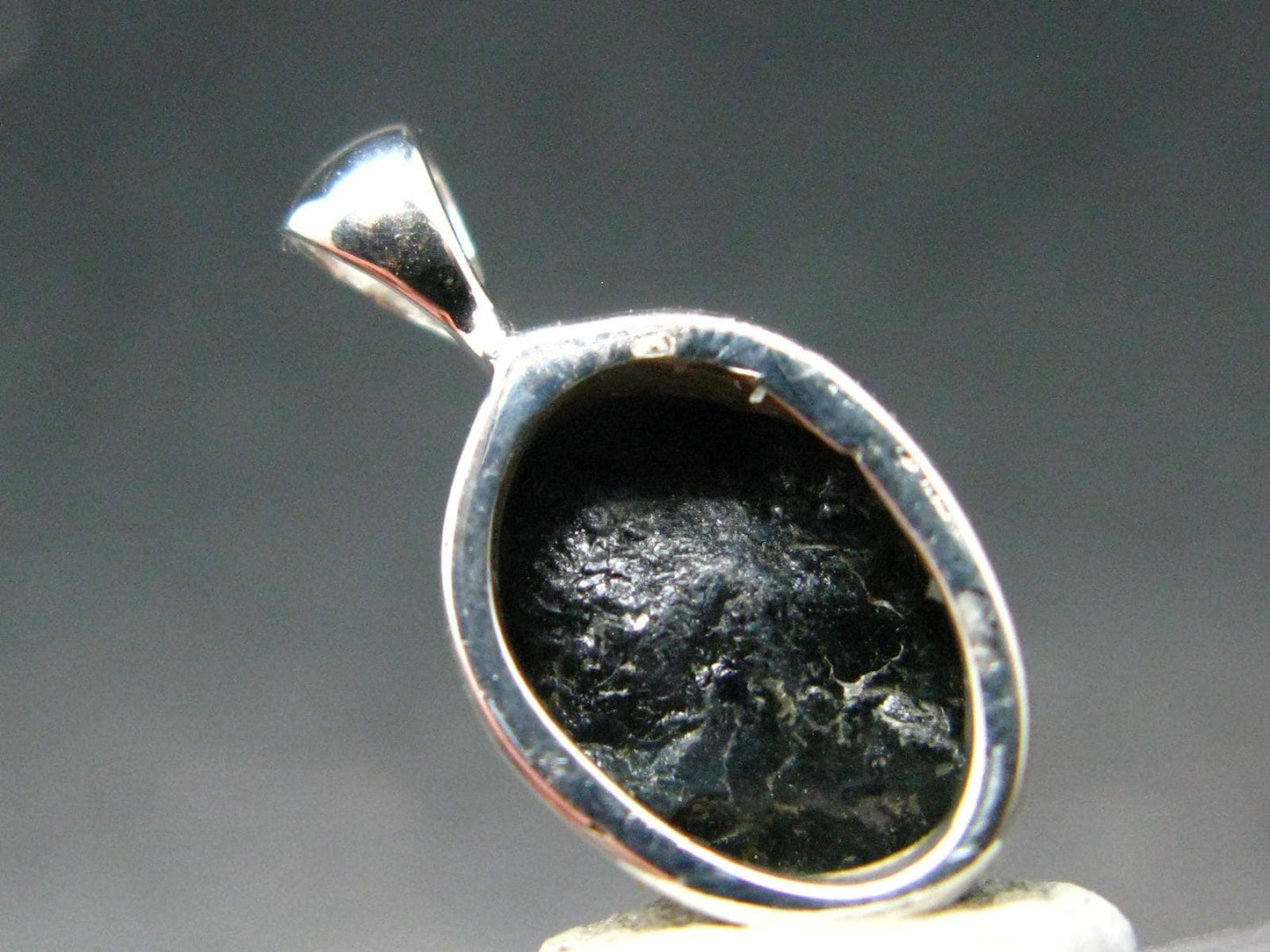 Alexandrite Chrysoberyl Crystal Silver Pendant From Zimbabwe - 0.7" - 1.84 Grams