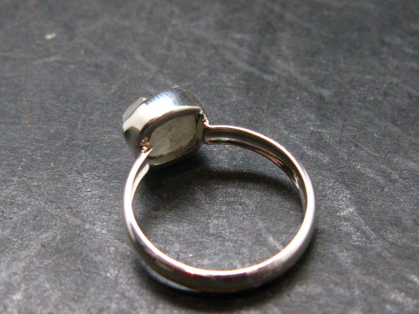 Phenakite Phenacite Sterling Silver Ring from Brazil - 2.00 Grams - Size 6