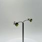Peridot Sterling Silver Stud Earrings | August Birthstone