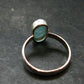 Extremely Rare Grandidierite Silver Ring From Madagascar - Size 8 - 2.90 Grams