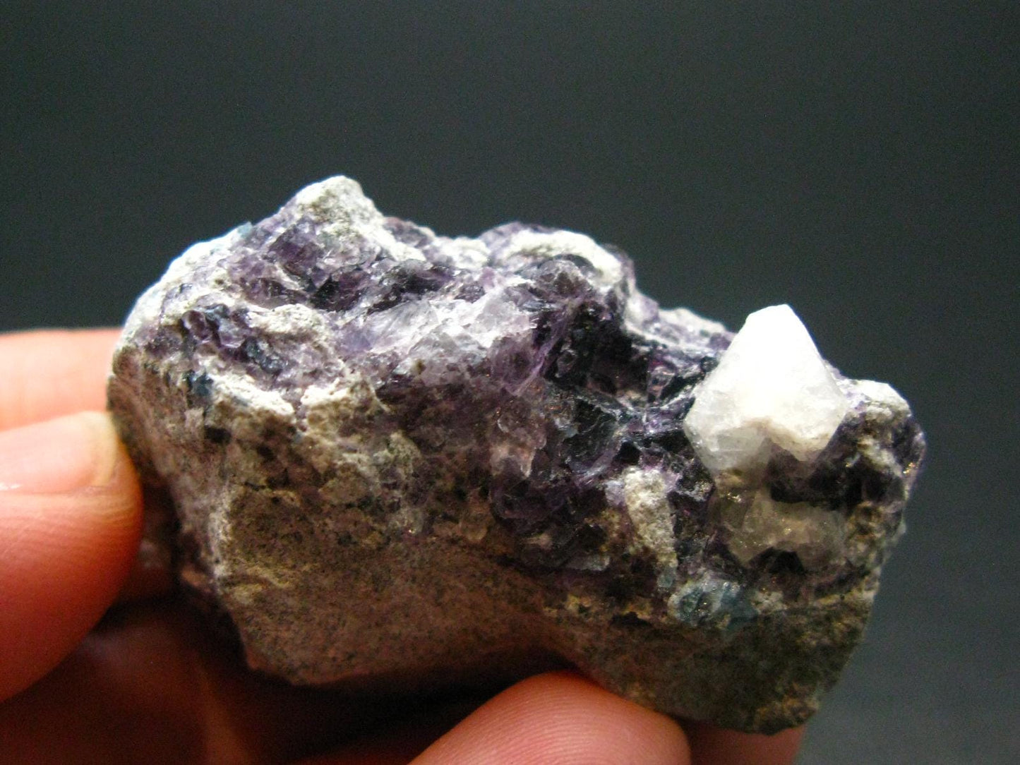 Phenakite Phenacite, Fluorite and Aquamarine Crystal From Russia - 1.7" - 36.70 Grams