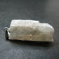 Raw Rare Natrolite Crystal Silver Pendant From Brazil - 1.2" - 2.27 Grams