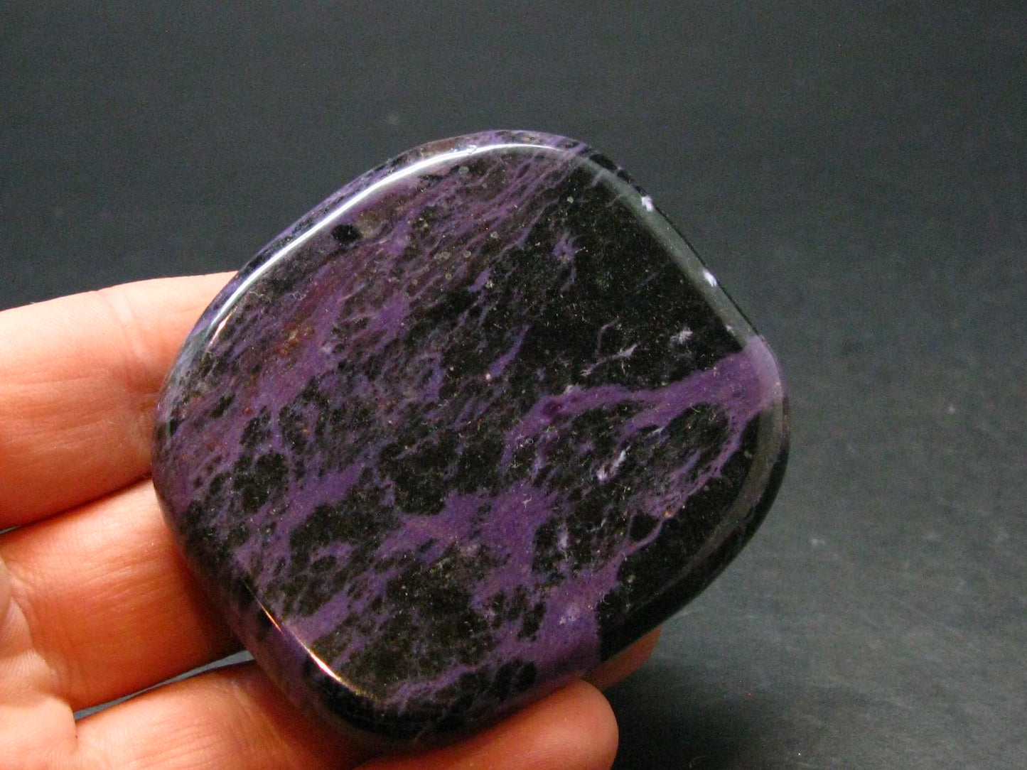 Tumbled Soap Charoite Piece From Russia - 2.2"
