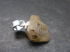 Phenakite Phenacite Silver Pendant from Brazil - 0.6 Inches - 1.0 Grams