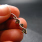 Moldavite Tektite Silver Pendant from Czech Republic - 1.0" - 1.21 Grams