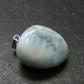 Rare Blue Larimar Pectolite Silver Pendant From Dominican Republic - 1.1" - 7.63 Grams