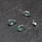 Lot of 4 Alexandrite Chrysoberyl Cut Facetted Gems From Russia - 0.75 Carats Combined