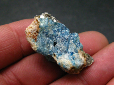 Large Euclase Blue Crystal From Zimbabwe - 38.40 Carats - 1.3"