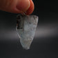 Barite Silver Pendant From Morocco - 1.5" - 7.74 Grams