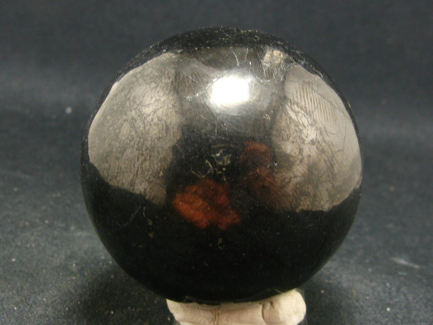 Shungite Sphere Ball From Russia - 1.5"