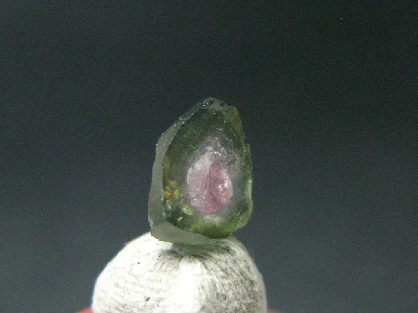 Rare Watermelon Tourmaline Crystal Slice From Brazil - 1.54 Carats
