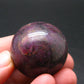 Genuine Ruby Corundum Sphere from India - 1.2" - 70.0 Grams